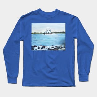 Massachusetts Ocean View Long Sleeve T-Shirt